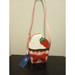DS Bags NWT Strawberry Cupcake Pink Crossbody